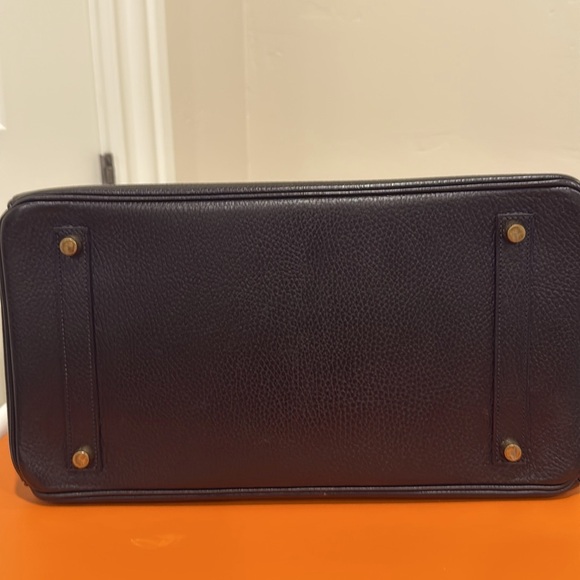 Birkin 35 Black Togo leather. comes with certificate of authenticity - Picture 7 of 7